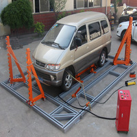 Équipement de réparation de carrosserie/banc de réparation de voiture rail de cadre souterrain avec extracteur de bosses UL-L133B redresser la machine de cadre de plancher