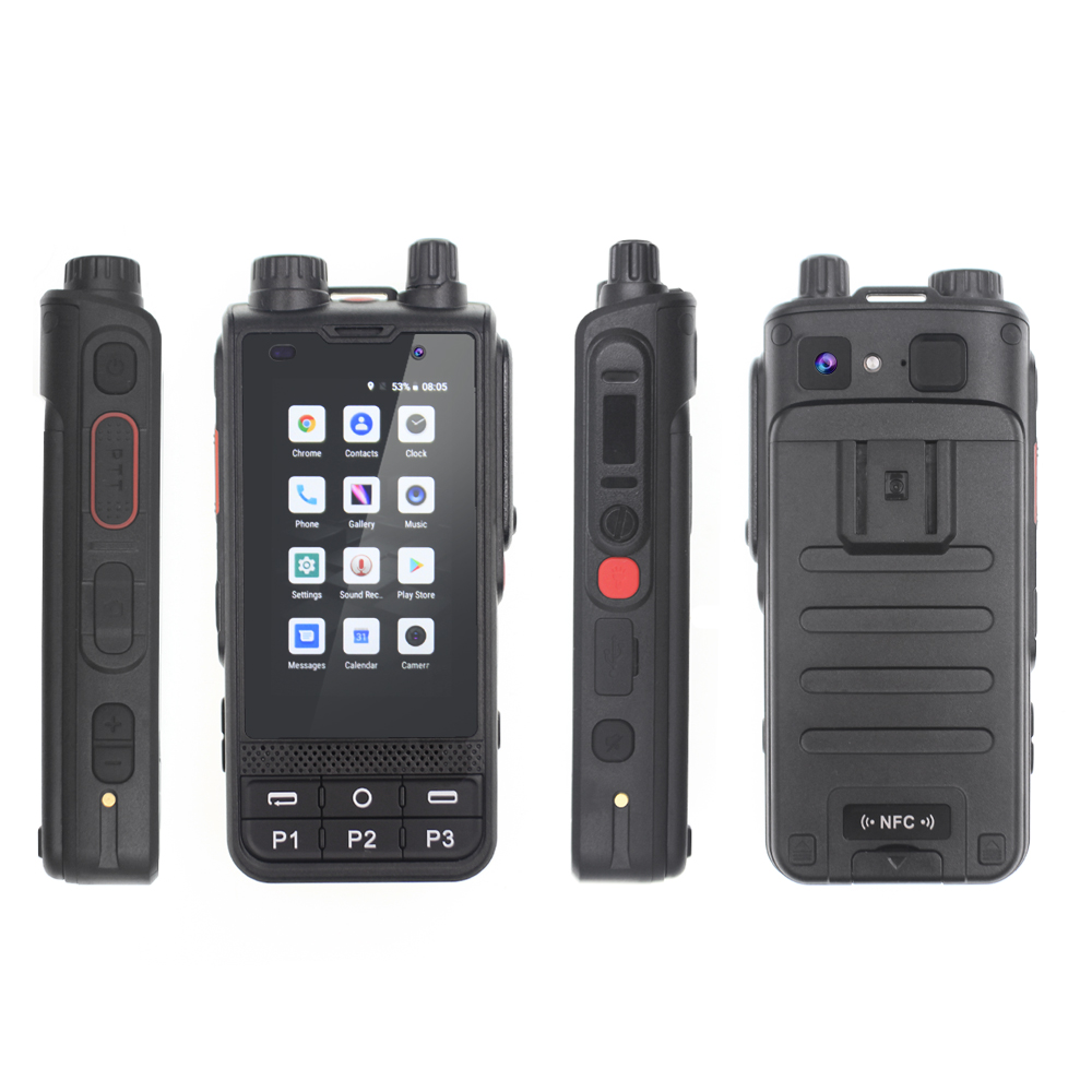 Anysecu W6 8,1 4200mah смартфон беспроводной домофон Профессиональный иди и болтай Walkie Talkie “иди и 200 км Диапазон realptt Zello радио