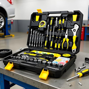 <span class=keywords><strong>Kit</strong></span> de Herramientas Básicas para Reparaciones del Hogar, Juego de 108 Piezas, Caja de Herramientas, Perfecto para Mecánicos, Propietarios de Viviendas y Entusiastas del Bricolaje - Product Image 5