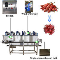 Kwaliteitsborging Automatische Paprika & Chili Pepermolen Efficiënte Voedselverwerkingsmachine Chili Verwerkingsmachine
