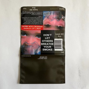Pochette vide en aluminium pour tabac à rouler 50g, sac d'emballage pour tabac, pochette pour tabac en vrac 30g - Product Image 1