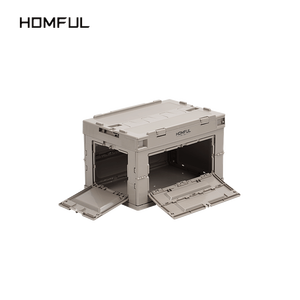 HOMFUL new style outdoor lightweight portable PP camping storage box