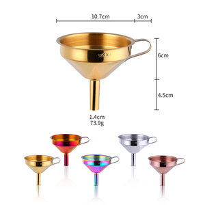 Atacado aço inoxidável Funil com destacável Filtro Cozinha Gadgets - Product Image 3