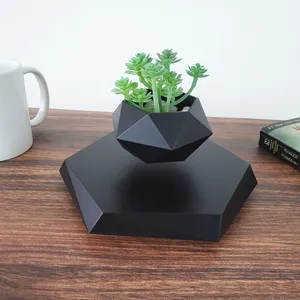 Home Decor Bedroom Garden Sets Air Bonsai Floating Pot Levitating Plant Pot Magnetic Levitation for Artificial Plants Flowers