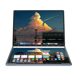 10.95 "Dual Màn hình máy tính xách tay CPU 4.4Ghz DDR4 16GB RAM 512GB cửa sổ 11 máy tính 2 trong 1 máy tính xách tay màn hình cảm ứng cho chơi game Nghiên Cứu Kinh Doanh - Product Image 1
