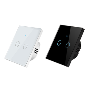 220V WiFi Smart Light Switch Tuya App &amp; Voice <strong>Remote</strong> Control <strong>Timer</strong> Alexa &amp; Google Home Compatible. 10A Touch <strong>Wall</strong> Switch - Product Image 3