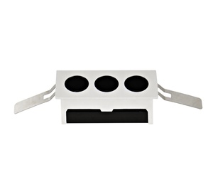 Desmontable 18W LED Downlight Regulable Cuadrado Empotrado Iluminación Luz blanca cálida Disponible 3000K 4000K Hoteles positivos integrados - Product Image 4
