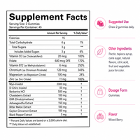 Gummies Myo-Inositol D-Chiro Inositol à Étiquette Nettoyante en Gros – Soutien Quotidien au Bien-être Féminin, Saveur Baies Mixtes – Fourniture en Vrac OEM