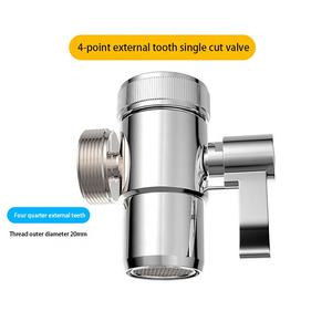 Inverseur de robinet de connecteur universel pour purificateur d'eau élément filtrant accessoires 2 points <span class=keywords><strong>3</strong></span> points 4 points balances de cuisine - Product Image 5