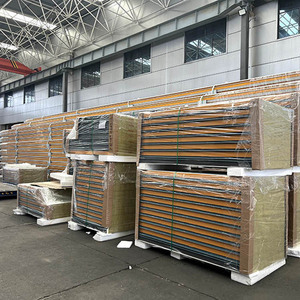 Panneau sandwich en laine de roche avec bordure en acier industriel, aluminium, <span class=keywords><strong>mousse</strong></span> de <span class=keywords><strong>polyuréthane</strong></span> pour l'isolation <span class=keywords><strong>thermique</strong></span> des toits d'entrepôts - Product Image 6