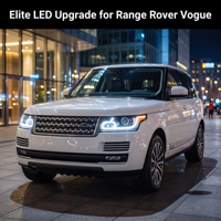 Conjunto de Faros Delanteros para Range Rover L405 2013-2017, Lámpara de Xenón HID Original para Automóvil