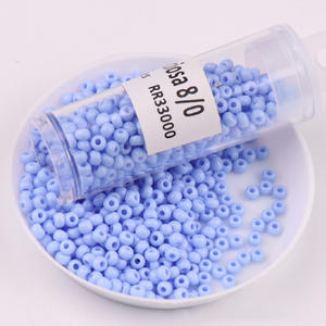 Cuentas de semillas de vidrio checo 10 g/botella 2mm3mm4mm Color de <span class=keywords><strong>porcelana</strong></span> no se desvanece malas semillas para la fabricación de joyas DIY - Product Image 4