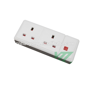 250v <span class=keywords><strong>4</strong></span> banda de energía eléctrica 2 carga usb puertos enchufe de extensión universal salida con spike y de guardia - Product Image 5