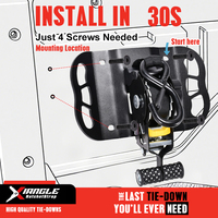 Sangles de fixation rétractables pour benne de camion, compatibles avec Ford Boxlink pour accessoires F150