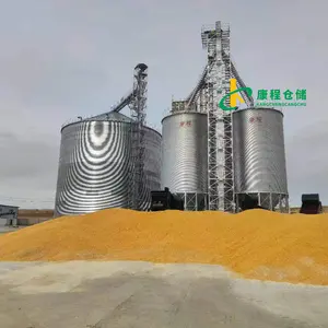 Corn Wheat Air-dried Storage Feed Seed Storage Soybean Steel Warehouse