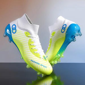 Chaussures d'entraînement en gros, chaussures de football pour enfants, chaussures de sport pour hommes et jeunes, crampons d'intérieur et d'extérieur pour matchs de club, synthétiques - Product Image 2