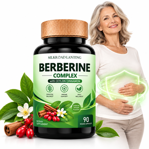 Suplemento de Berberina en Cápsulas Vegetales de Grado Profesional (90 Unidades) con Canela de Ceilán para Apoyo Diario a la Salud - Product Image 1