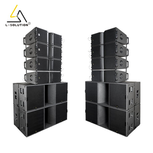 Voice Speakers DJ Sound Box Active Line Array 900W Stereo Portable