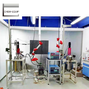 Reattore di carbonizzazione <span class=keywords><strong>biogas</strong></span> <span class=keywords><strong>biodiesel</strong></span> da laboratorio per laboratorio 5L SS316 - Product Image 6