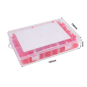 Capuchons de buse à huile, 350 pièces, 3 tailles, ABS, anti-poussière, pour Kit de réparation et d'entretien des roues, 195x130x35mm - Product Image 1