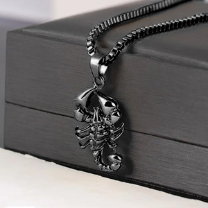 Collana con Ciondolo a Catena Grande per Uomo, Gioielli alla Moda per Uso Quotidiano, Regalo - Product Image 6