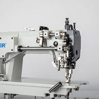 Machines à coudre Zoyer à point droit à aiguille simple, alimentation supérieure et inférieure, ZY0303-D3