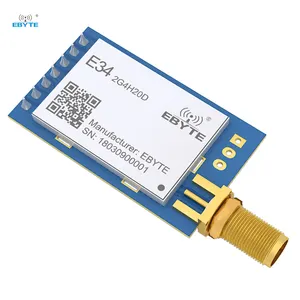 E34-2G4H20D Nrf24l01 무선 오디오 송신기 24ghz 안테나 Spi 저전력 Tx Rx Nrf24l01p 2.4ghz Rf 모듈