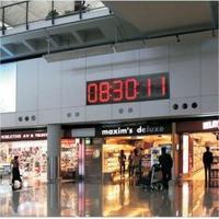 Horloge murale à 4 et 6 chiffres, minuterie LED, affichage numérique pour affichage LED extérieur, compte à rebours, température, étanche, horloge dynamique