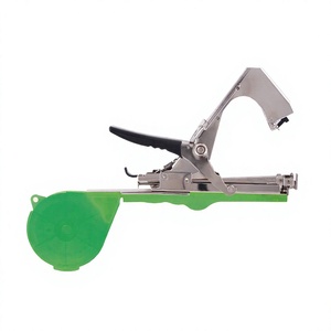 SONO NJ99 Agrafeuse de jardin manuelle en acier avec poignée en plastique vert, outil durable pour le bricolage - Product Image 1