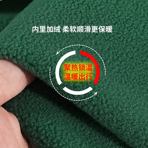 Zany Half-Zip Hoodie 600g Fleece Lined Custom Logo Printing Workwear Uniform - Product Image 3