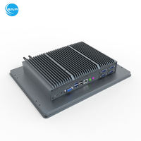 PC industriel tout-en-un 12,1 pouces avec écran tactile capacitif, moniteur, système d'exploitation Linux, indice de protection IP65, ordinateur industriel RK3399 en stock