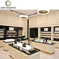 Vitrine à parfums, meuble de présentation de parfums, design de meubles cosmétiques