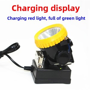 Đèn mũ bảo hiểm LED ATEX/CE KL1.2LM (A) 7500lx không dây, không cần dây, chống nước IP67 dành cho thợ mỏ than công nghiệp - Product Image 6