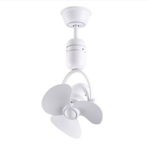 Trang Trí 12 Inch Trần Và Tường <span class=keywords><strong>Dual</strong></span>-Mục Đích Gắn Duy Nhất Hướng Dao động Góc Quạt Trần Với Điều Khiển Từ Xa - Product Image 6