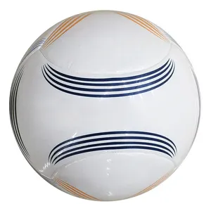 ホット販売プロモーションカスタムロゴ印刷6パネルマシンステッチサッカーボール