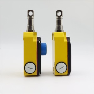 Interrupteur d'arrêt d'urgence à cordon de traction LS-LX-S en alliage métallique à réinitialisation automatique AC DC 24-380V avec bouton-poussoir - Product Image 3