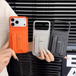 Funda para iPhone 17 16 15 14 13 Pro Max con tarjetero, soporte y cubierta trasera mate esmerilada - Product Image 1