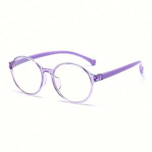 Gafas para Niños con Marco Óptico Transparente, Redondas y Flexibles, con Protección Anti Luz Azul, Diseño Lindo para Niños y Niñas, Logotipo Personalizado, Venta al Por Mayor - Product Image 6