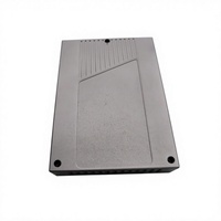 Boîtier électronique en aluminium usiné CNC sur mesure, boîtier de commande industriel anodisé noir pour équipements de communication