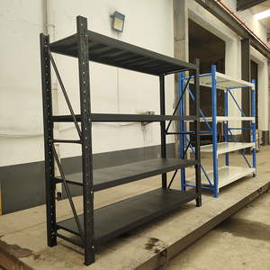 Steel Multi-Level Adjustable Shelf Storage Racks with Corrosion Protection Powder Coated Finish for Warehouse <strong>Shelving</strong> - Product Image 3