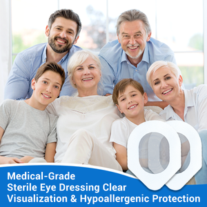 Pansements oculaires stériles non tissés personnalisés Bluenjoy, patchs adhésifs transparents, protecteurs oculaires, pansements pour adultes - Product Image 6