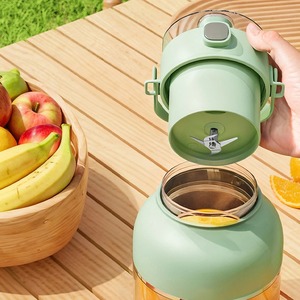 New Portable Electric Juicer Blender USB Rechargeable <b>Mini</b> Juicer Cup Office Sport Juicer Machine Water <b>Bottle</b> Ice Crusher Cup - Product Image 4