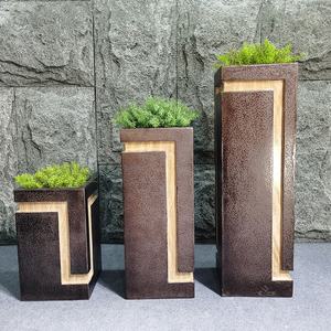 Maceta nórdica para el interior <span class=keywords><strong>de</strong></span> la <span class=keywords><strong>casa</strong></span>, decoración <span class=keywords><strong>de</strong></span> macetas <span class=keywords><strong>de</strong></span> fibra <span class=keywords><strong>de</strong></span> vidrio, macetas para plantas altas, maceta para uso en interiores y exteriores - Product Image 5