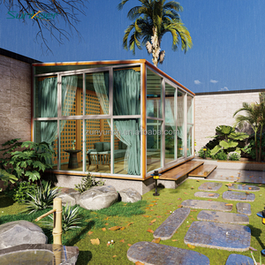 Proveedor de calidad garantizada <span class=keywords><strong>Solarium</strong></span> Porche cerrado Conservatorio Four Seasons Winter Garden Aluminio Sunroom - Product Image 1