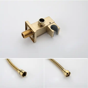 <span class=keywords><strong>AMAXO</strong></span> Vanne de dérivation de douche multifonctionnelle en or brossé, mitigeur thermostatique dissimulé en laiton, kit de vanne de contrôle de douche - Product Image 5