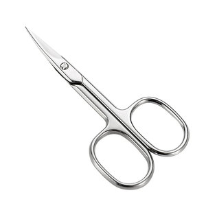 Tijeras Profesionales de Acero Inoxidable para Recortar Pestañas, Herramientas Curvas de Belleza para Estilizar Extensiones de Pestañas - Product Image 1