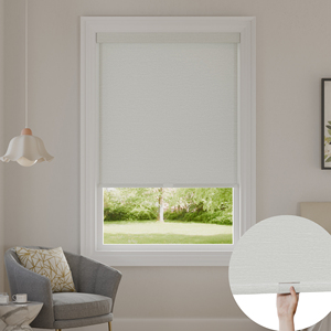 SAMADHI Built-In Blackout Roller Shade Manual Control <b>Window</b> Blinds Bedroom Roller Blinds - Product Image 1