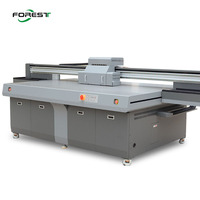 Máquina de impresión de cama plana con cabezal de impresión industrial ricoh, máquina de curado UV LED de todos los tamaños disponible
