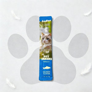 Alimento Húmedo Orgánico para Gatos de 15g, Delicioso Sabor a Pollo y Carne, Alto en Proteínas, Certificado Seguro para Mascotas, Incluye Premios para Perros, Snacks Fabricados - Product Image 6