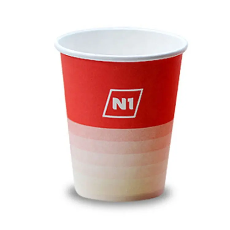Oem Disposable Hot Coffee Cup Vasos De Papel Con Tapa Double Wall Hot Drinks Cups Tasse Jetable Biodegradable Kraft Paper Cup